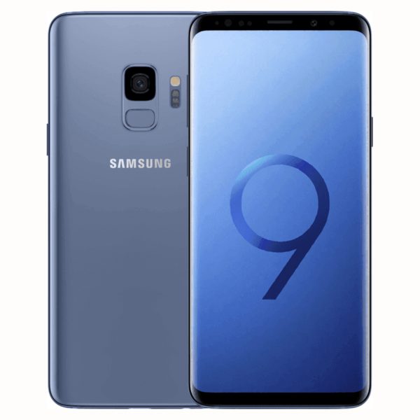Refurbished Samsung Galaxy S9 - 64 GB | Coral Blue | Lichte screenburn