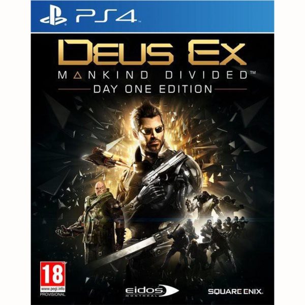 Deus Ex Mankind Divided Day 1 Edition (PS4)