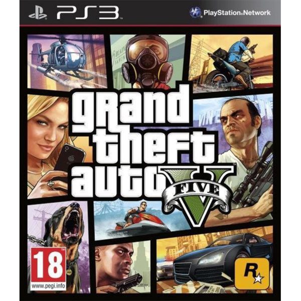 Grand Theft Auto V (GTA 5) Hardcase (PS3)