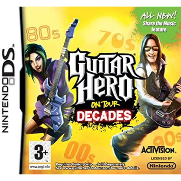 Guitar Hero - On Tour Decades (Nintendo DS) Losse Cassette