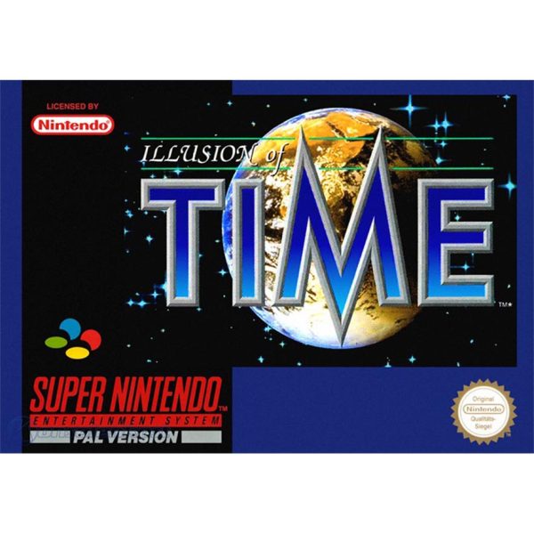 Illusion of Time (SNES) Losse Cassette