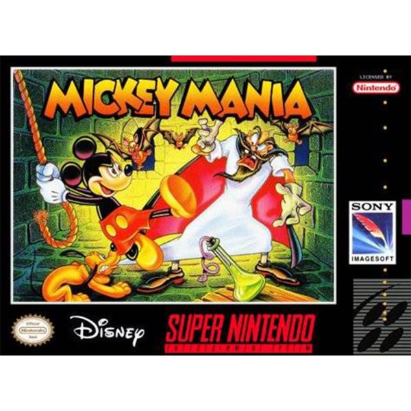 Mickey Mania (SNES) Losse Cassette