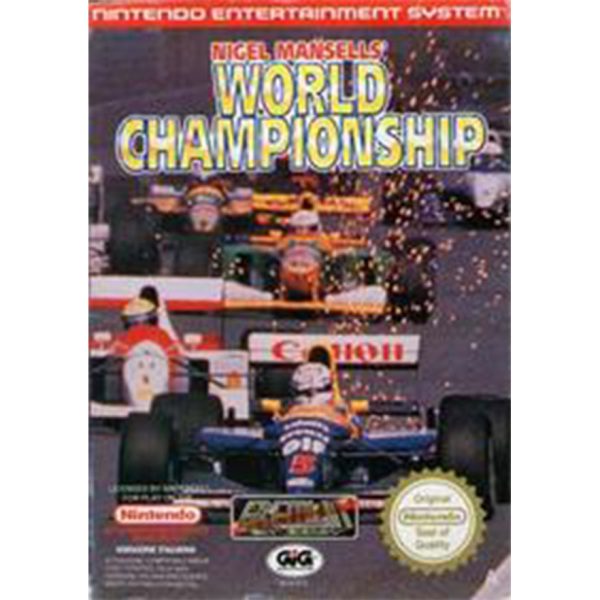 Nigel Mansell's World Championship (NES) Losse Cassette