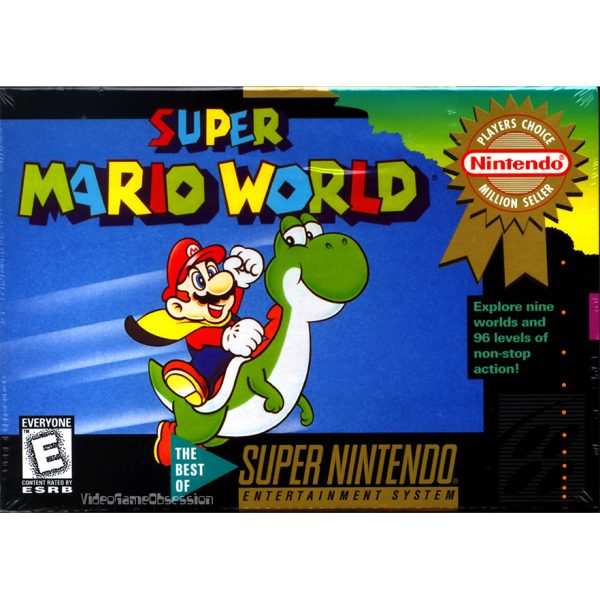Super Mario World (SNES) Losse Cassette