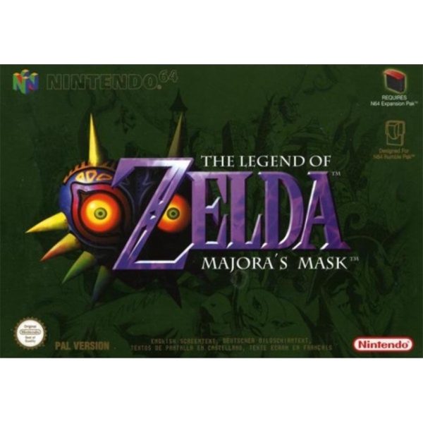The Legend of Zelda - Majora's Mask (Nintendo 64) Compleet