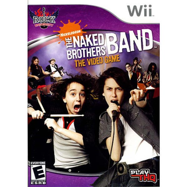 The Naked Brothers Band - The Videogame (Nintendo Wii) ZONDER HOESJE