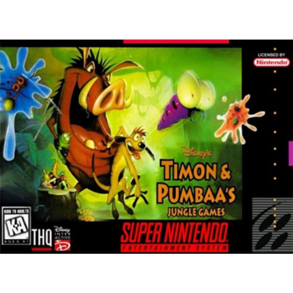Timon & Pumbaa's Jungle Games (SNES) Losse Cassette
