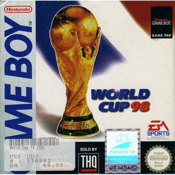 World Cup 98 (Gameboy Classic) Zonder Hoesje