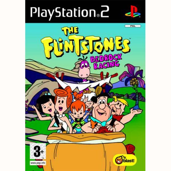 The Flintstones Bedrock Racing (PS2)