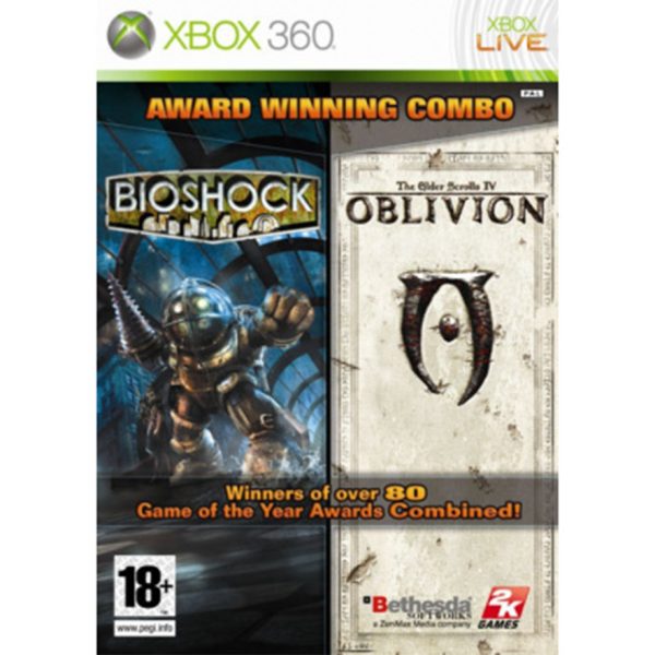 Bioshock + The Elder Scrolls IV Oblivion (Xbox 360) | Sealed Game