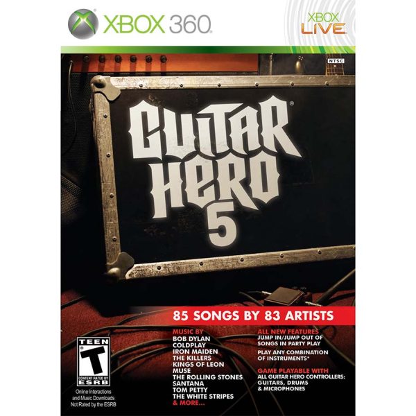 Guitar Hero 5 (Xbox 360) GAME ONLY