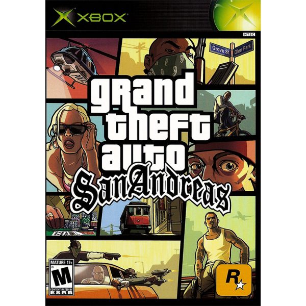 Grand Theft Auto (GTA) - San Andreas (Xbox) DUITS