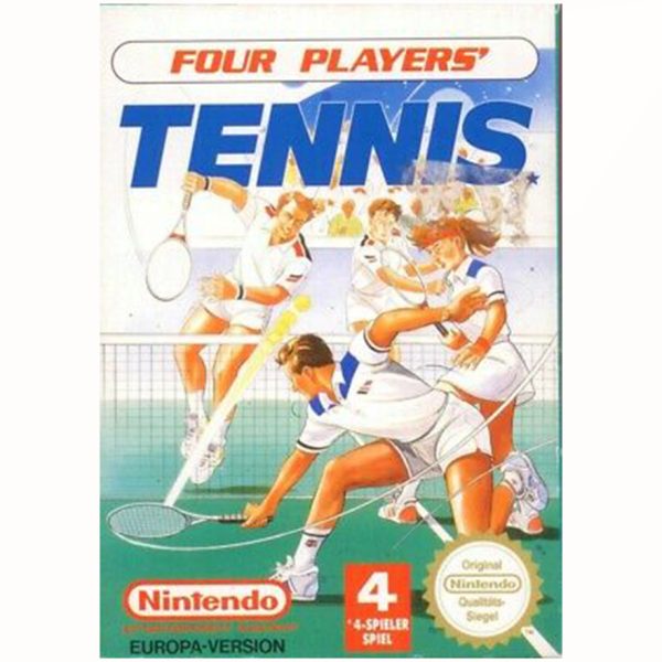 Four Players Tennis (NES) COMPLEET