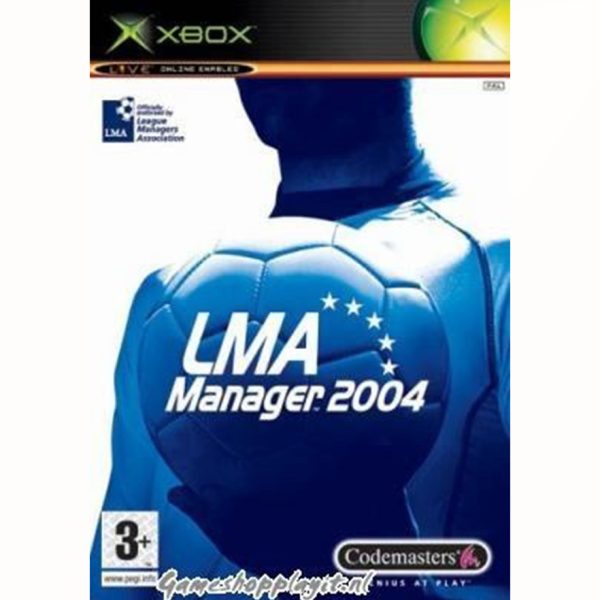 LMA Manager 2004 (Xbox)