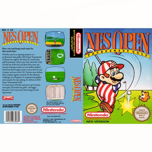 NES Open Tournament Golf (NES) COMPLEET