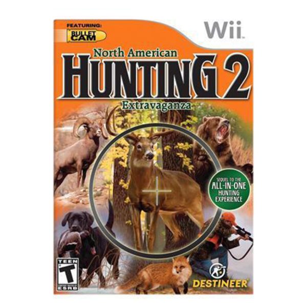 North American Hunting 2 - Extravaganza (Nintendo Wii) + Gun