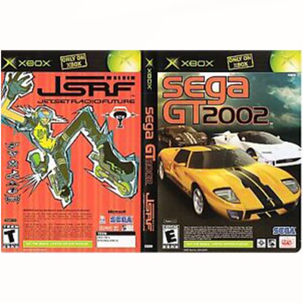 Sega GT 2002 + JSRF (Xbox) ZONDER HOESJE