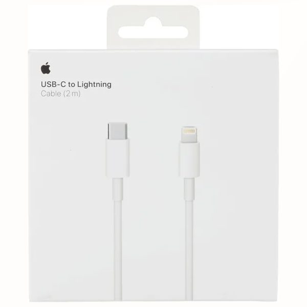 Lightning naar USB C kabel - 2m - Wit - Huismerk