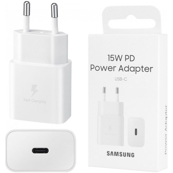 Samsung 15W PD Power Adapter - USB-C - Wit