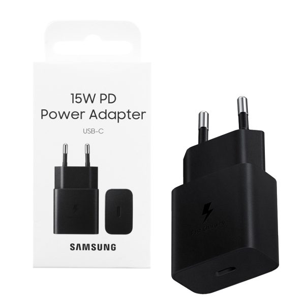 Samsung 15W PD Power Adapter - USB-C - Zwart