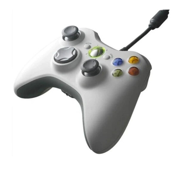 Xbox 360 Bedrade Controller - Origineel (Wit) Refurbished